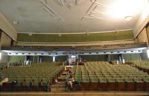 L'aula magna della Sapienza.